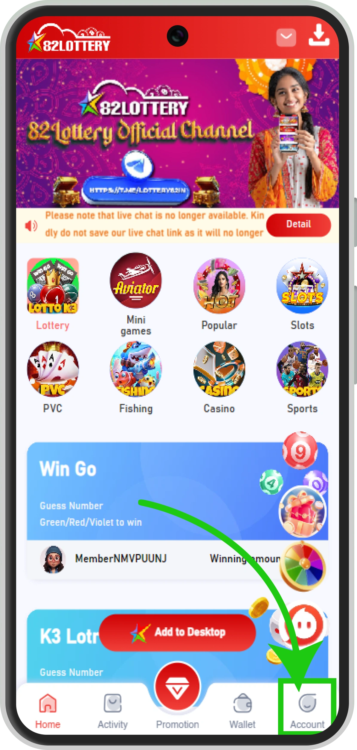 Step 9 — Account now active