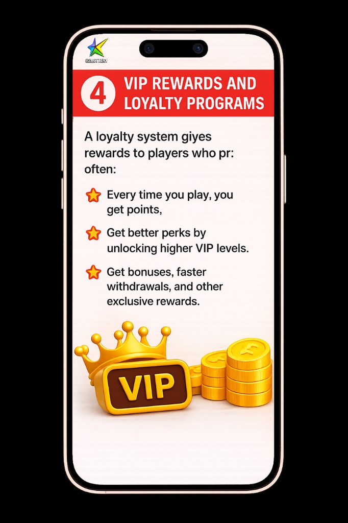 VIP rewards and loyalty programs — 82 Lottery