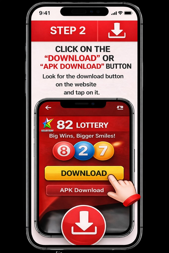 Step 2 — Download or APK download button