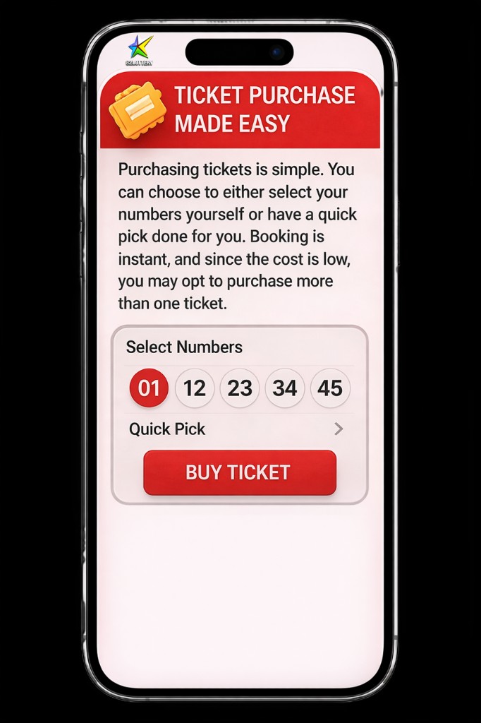 82 Lottery app — ticket purchase made easy